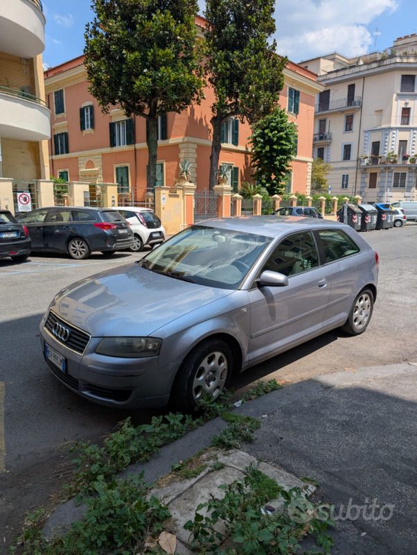 Usata Audi A3 105 CV (77 kW) 2004 Grigio Berlina