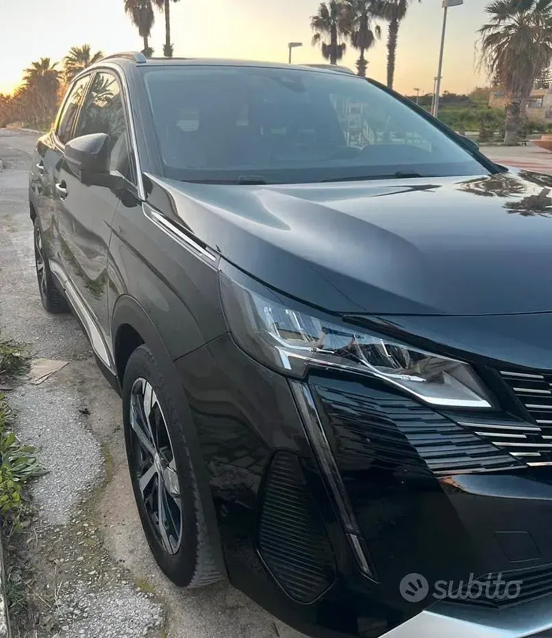 Usata Peugeot 3008 131 CV (96 kW) 2021 Nero SUV