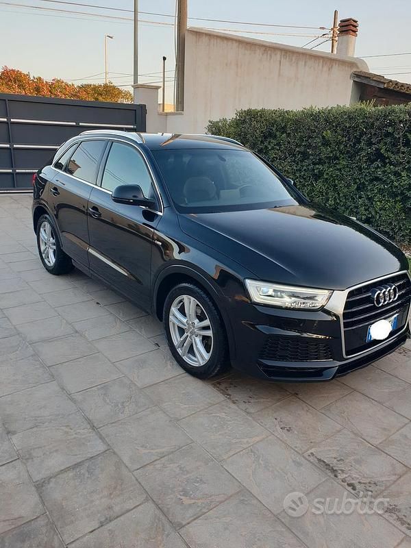 Brugt Audi Q3 S-Line 150 HK (110 kW) 2017 Sort SUV