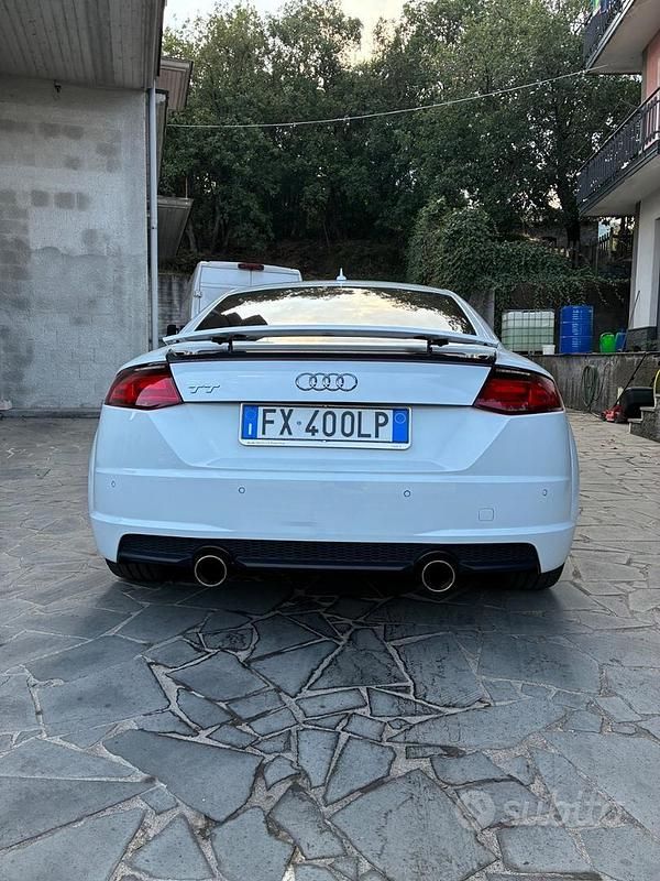 Usata Audi TT S-Line 180 CV (132 kW) 2018 Bianco Coupé
