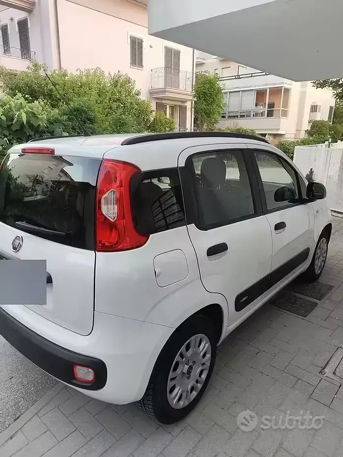 Usata Fiat Panda 69 CV (50 kW) 2018 Bianco Utilitaria