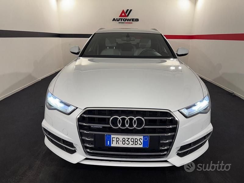 Usata Audi A6 S-line plus 218 CV (160 kW) 2018 Bianco Berlina