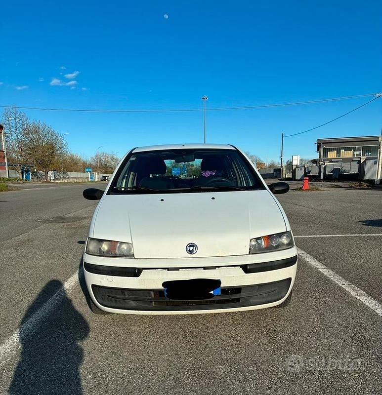 Usata Fiat Punto 2002 Bianco Utilitaria
