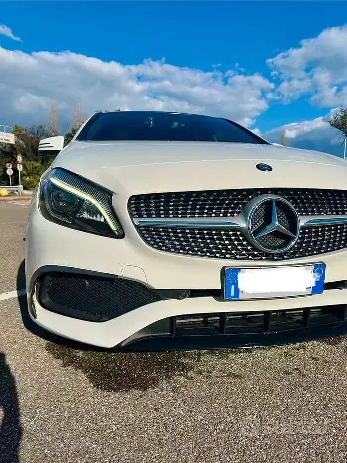 Usata Mercedes A220 AMG line 177 CV (130 kW) 2016 Bianco Utilitaria