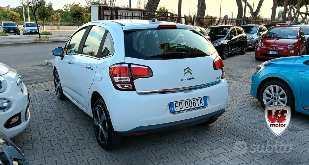 Usata Citroën C3 Exclusive 82 CV (60 kW) 2016 Bianco Berlina