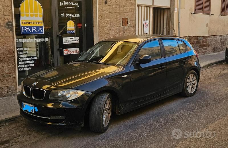 Usata BMW 118 2010 Nero Utilitaria