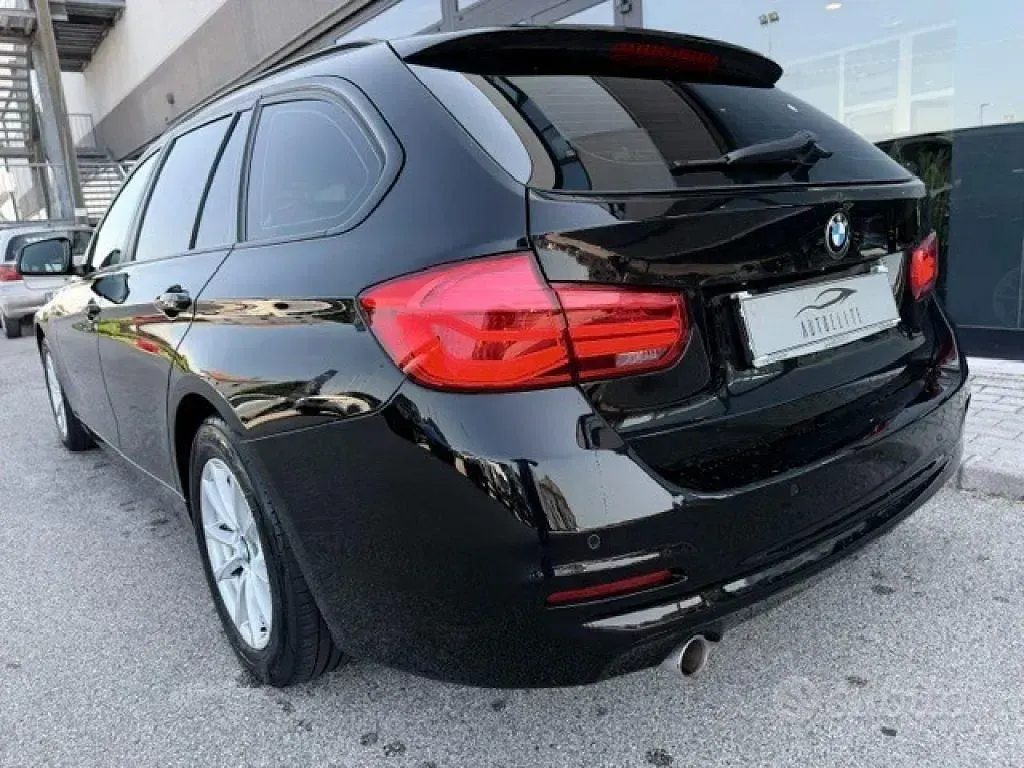 Usata BMW 318 Advantage 150 CV (110 kW) 2017 Nero Station wagon