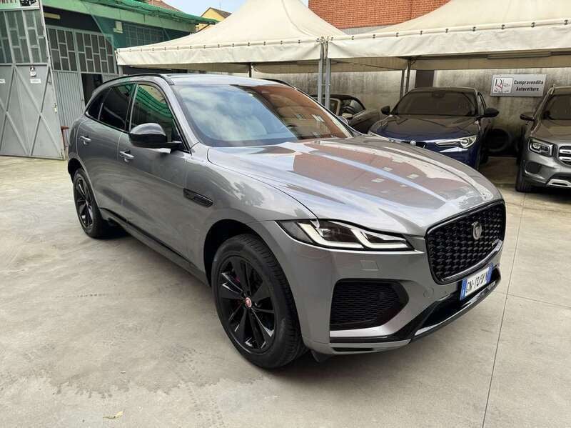 Grigio Usata 2023 Jaguar F-Pace R-Dynamic SUV | 40.500 € (Super prezzo) - Immagine 1/4