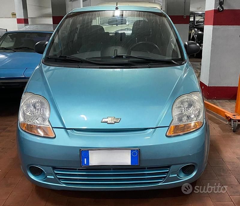 Usata Chevrolet Matiz 67 CV (49 kW) 2006 Blu Utilitaria