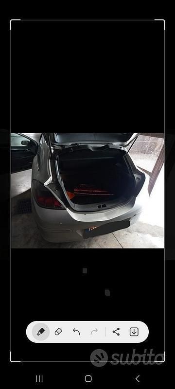 Usata Opel Astra 125 CV (91 kW) 2005 Grigio Coupé