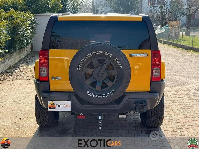 Usata Hummer H3 223 CV (164 kW) 2006 Giallo SUV