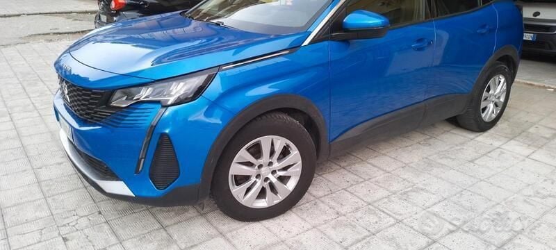 Usata Peugeot 3008 120 CV (88 kW) 2021 Blu SUV