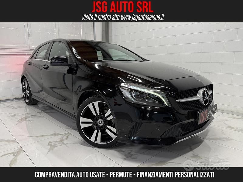 Usata Mercedes A180 109 CV (80 kW) 2017 Nero Berlina