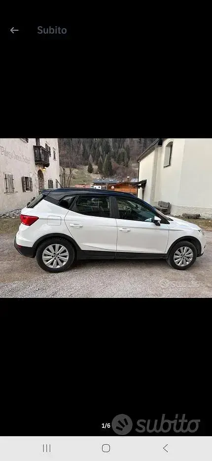 Usata Seat Arona Reference 95 CV (69 kW) 2018 Bianco SUV