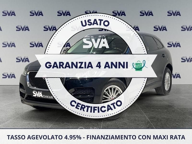 Usata Jaguar F-Pace Pure 179 CV (131 kW) 2017 Nero SUV