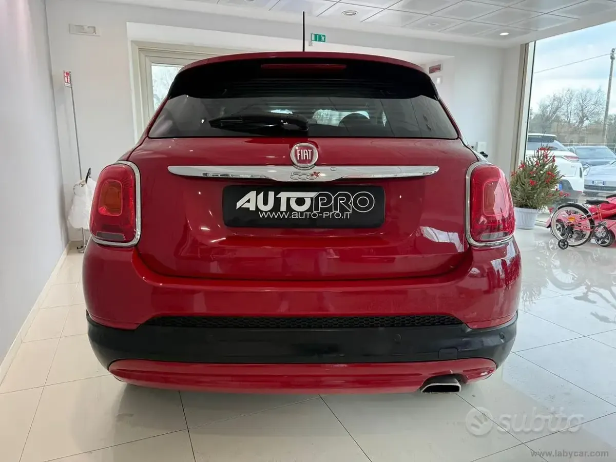 Usata Fiat 500X Pop Star 120 CV (88 kW) 2016 Rosso SUV