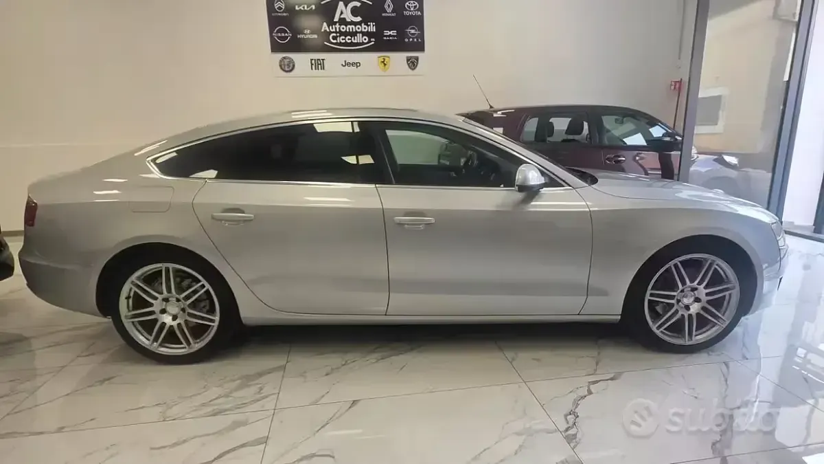 Usata Audi A5 Advanced 143 CV (105 kW) 2011 Grigio Coupé