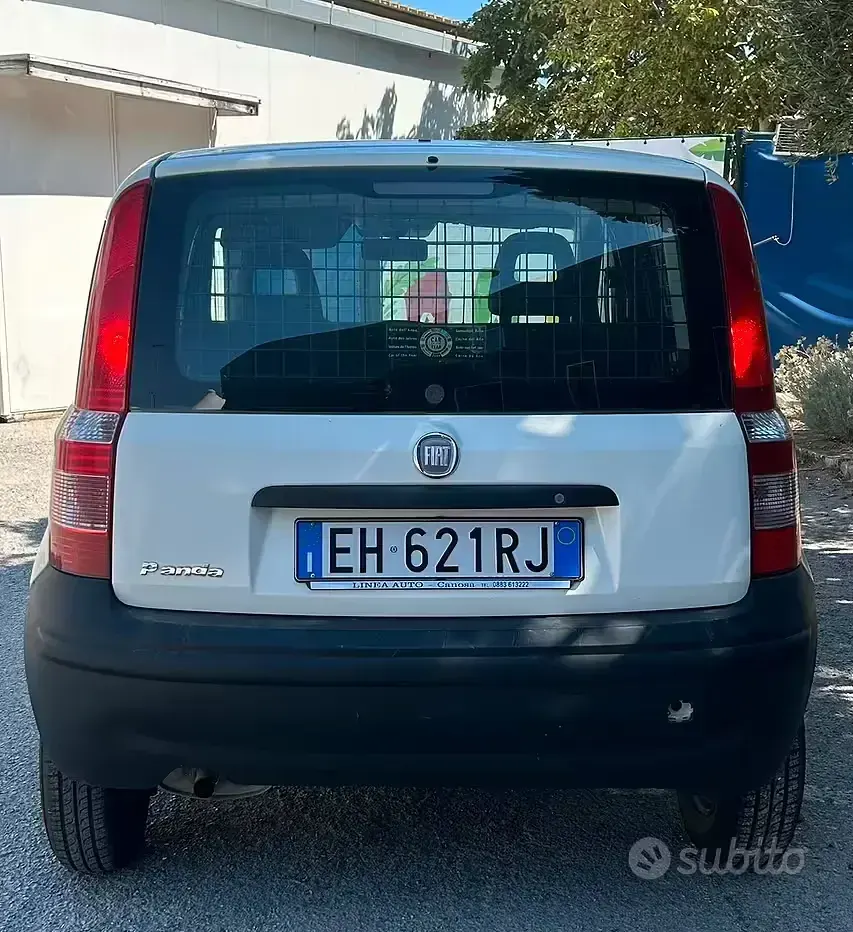 Usata Fiat Panda 69 CV (50 kW) 2011 Bianco Utilitaria