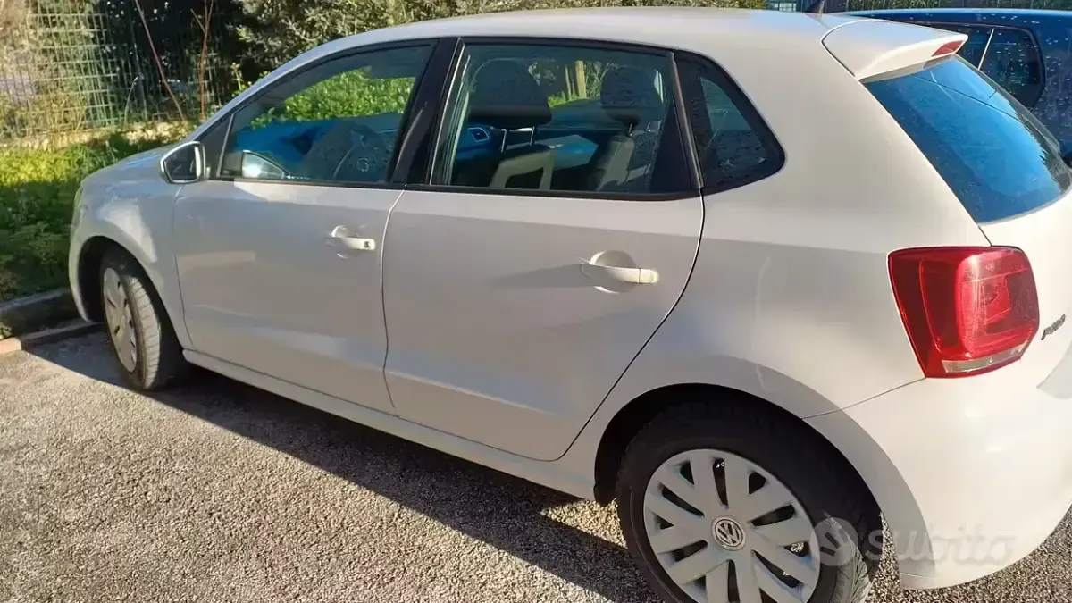 Usata VW Polo 75 CV (55 kW) 2013 Bianco Utilitaria