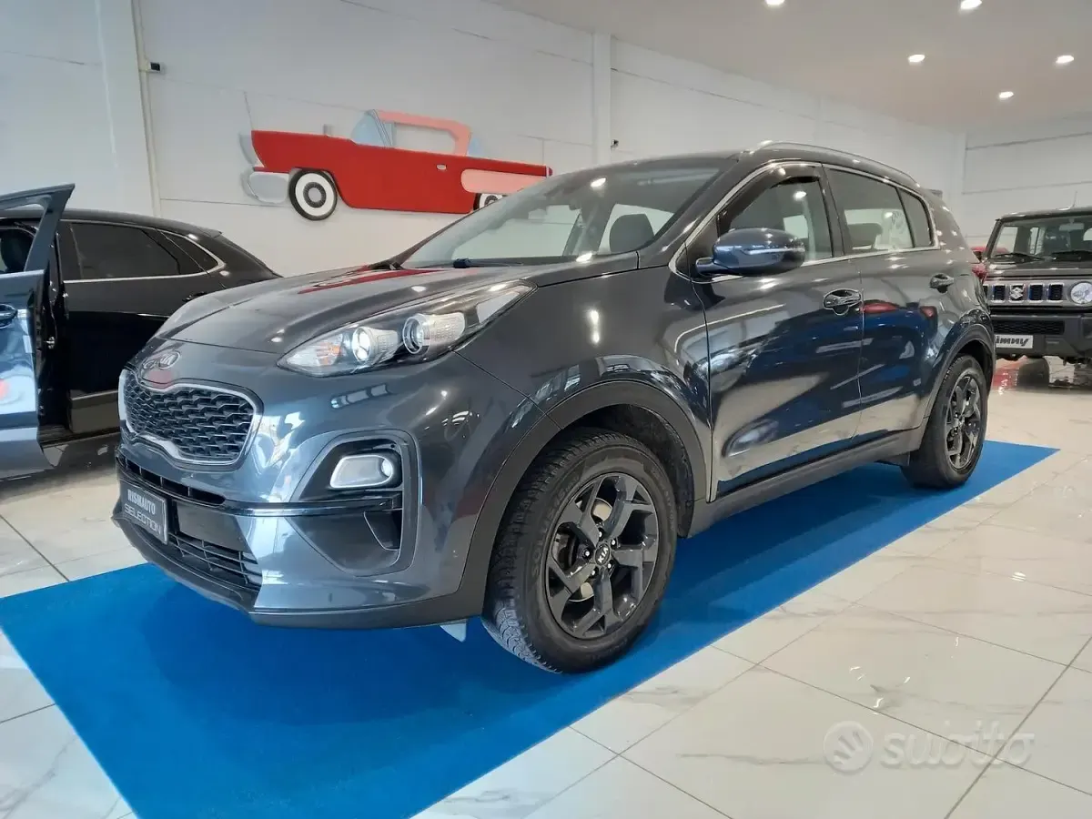 Usata Kia Sportage 126 CV (92 kW) 2020 Blu SUV