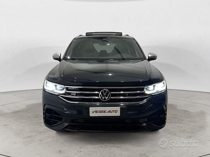 Usata VW Tiguan R 320 CV (235 kW) 2021 Nero SUV