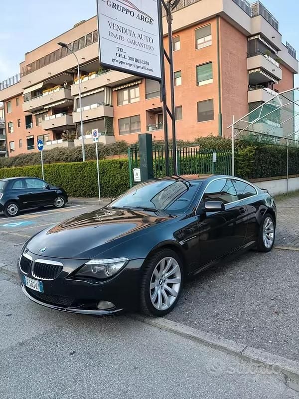 Usata BMW 630 272 CV (200 kW) 2008 Nero Coupé