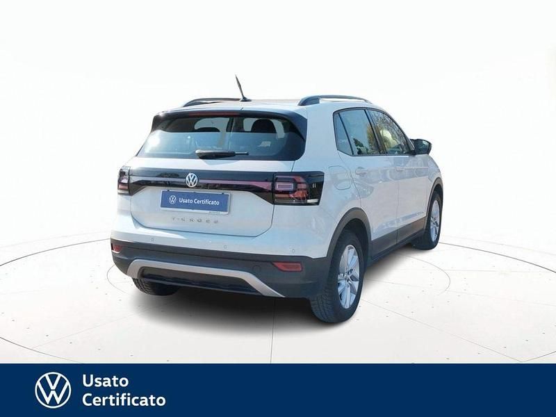 Usata VW T-Cross Style 95 CV (69 kW) 2020 Bianco pastello SUV