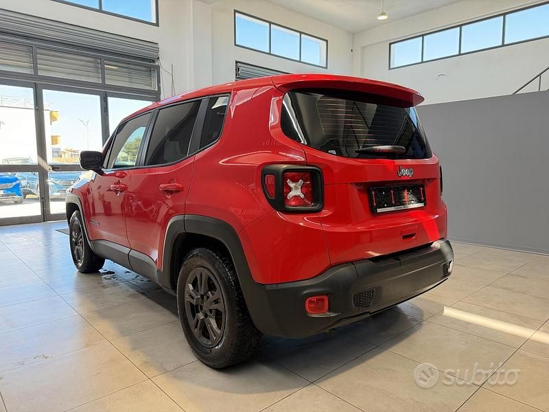 Usata Jeep Renegade Longitude 130 CV (95 kW) 2022 Rosso SUV