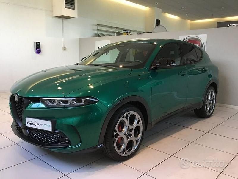 Usata Alfa Romeo Tonale Edizione Speciale 160 CV (117 kW) 2023 Verde SUV