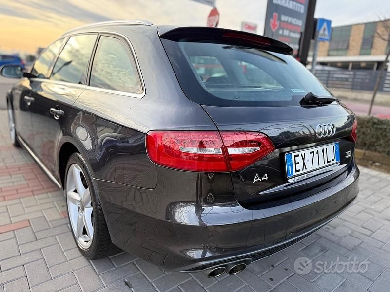 Usata Audi A4 S-line plus 177 CV (130 kW) 2014 Grigio Station wagon
