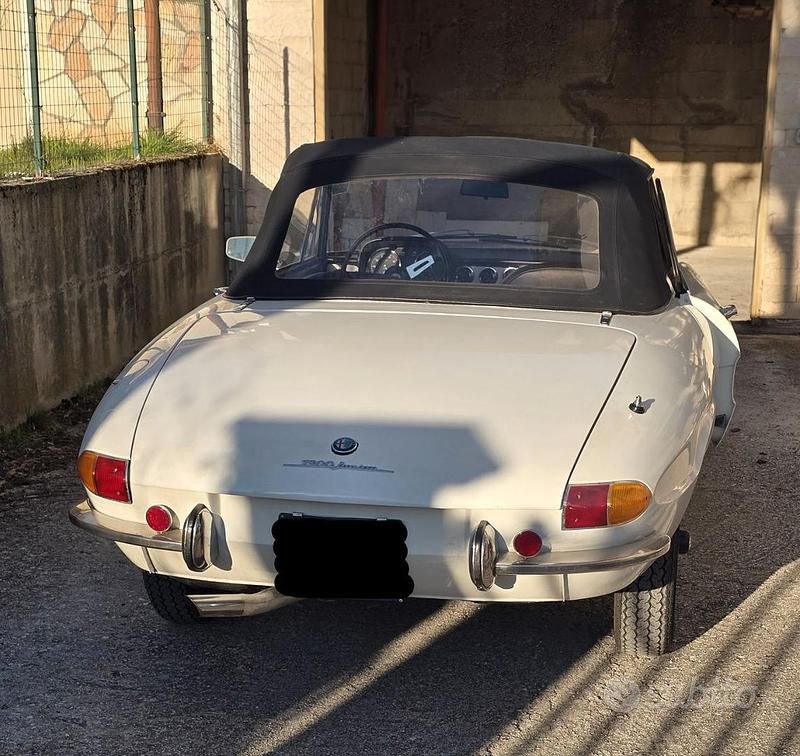 Usata Alfa Romeo GT Junior 1960 Bianco Cabrio