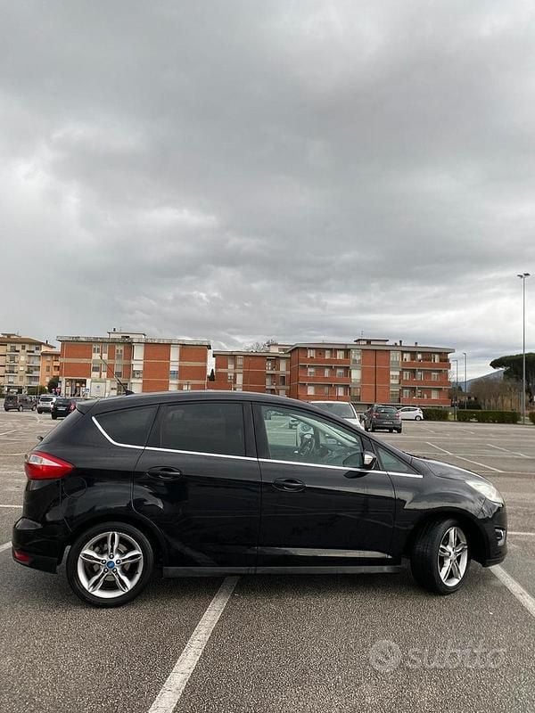 Usata Ford C-MAX Titanium 115 CV (84 kW) 2014 Nero Monovolume