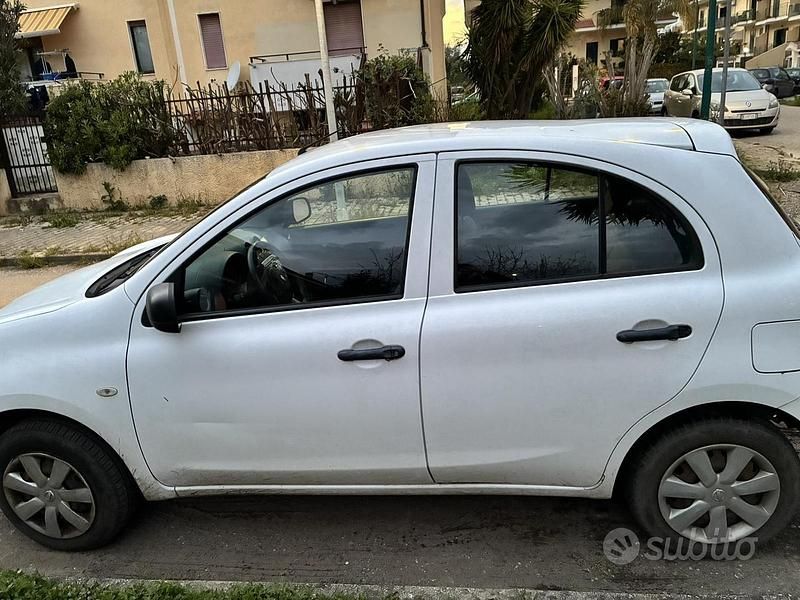 Usata Nissan Micra Visia 2013 Bianco Utilitaria