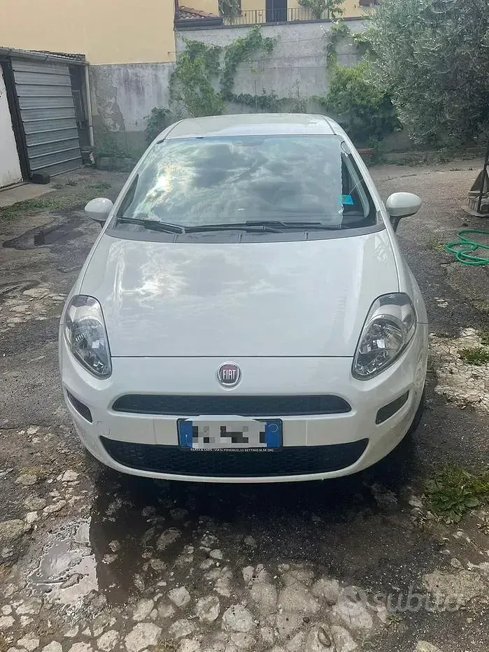Usata Fiat Punto 77 CV (56 kW) 2016 Bianco Utilitaria