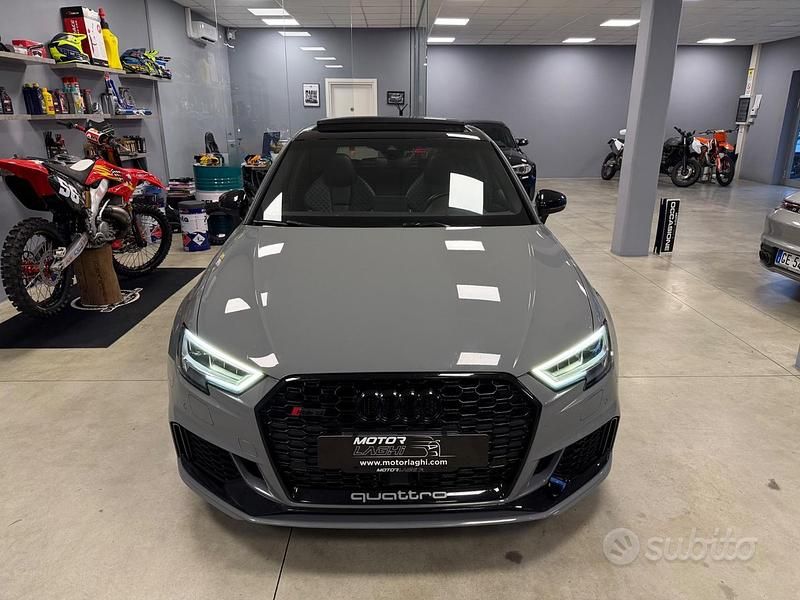 Usata Audi RS3 Ambiente 400 CV (294 kW) 2020 Grigio Berlina
