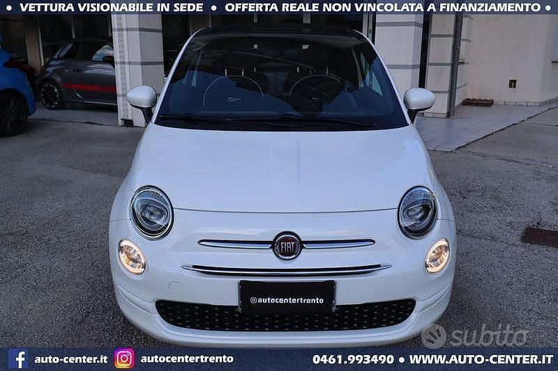 Usata Fiat 500C Lounge 69 CV (50 kW) 2019 Bianco Cabrio