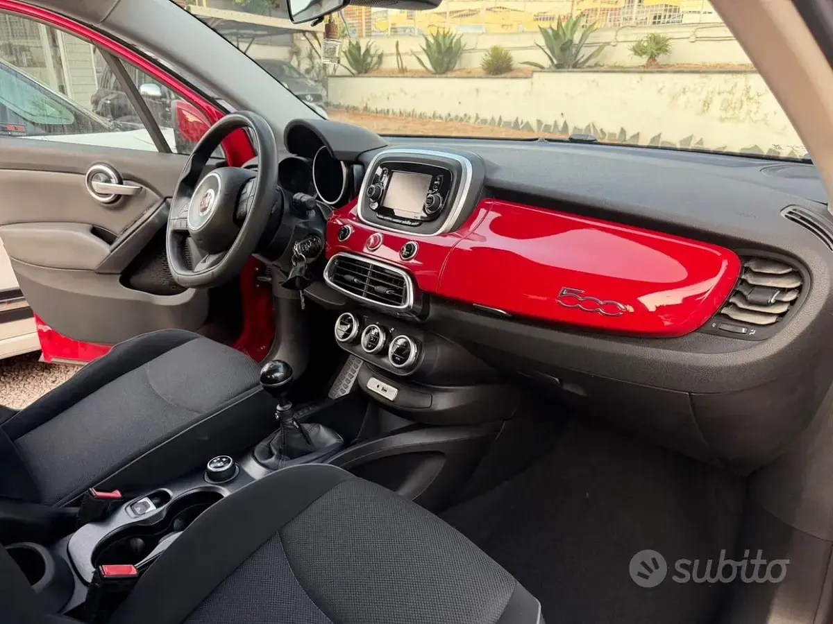 Usata Fiat 500X Business 120 CV (88 kW) 2016 Rosso SUV