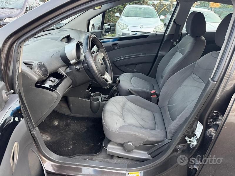 Usata Chevrolet Spark LS 68 CV (50 kW) 2011 Marrone Utilitaria