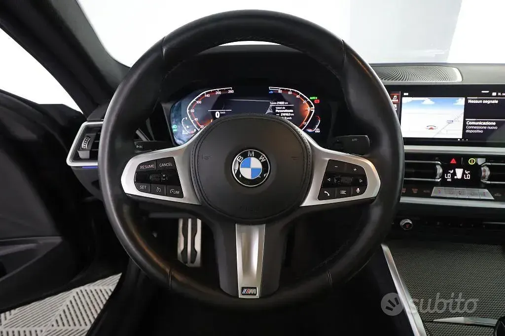 Usata BMW 420 Coupé M Sport 190 CV (139 kW) 2022 Black sapphire Coupé