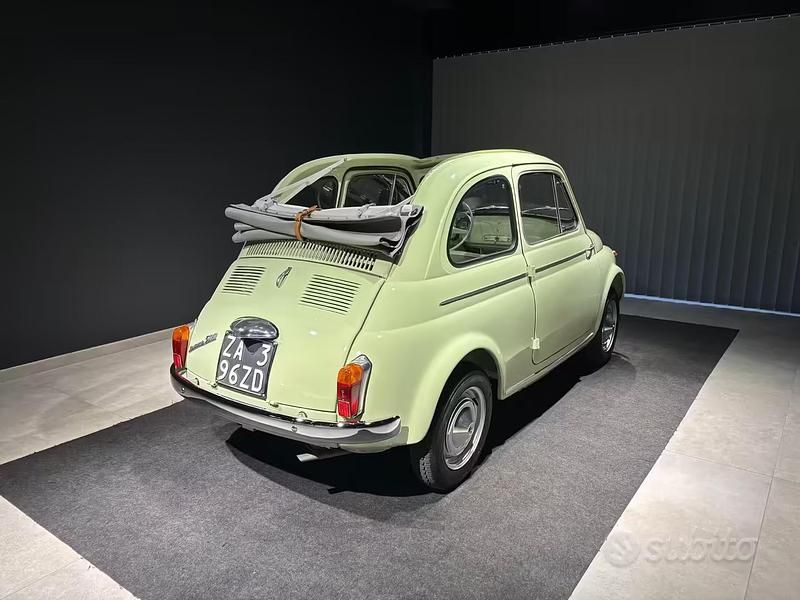 Usata Fiat 500 1960 Verde Utilitaria