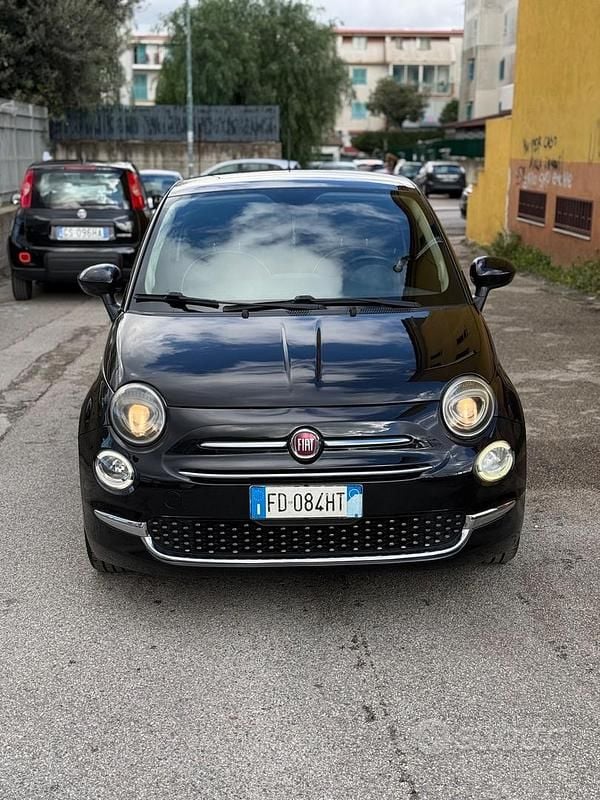 Usata Fiat 500 Lounge 69 CV (50 kW) 2016 Nero Berlina