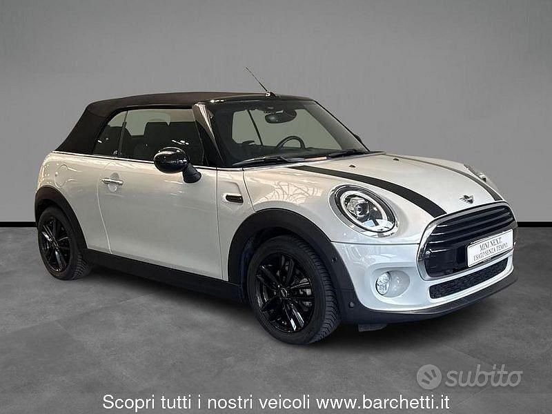 Usata Mini Cooper D Cabriolet 116 CV (85 kW) 2018 Grigio Cabrio