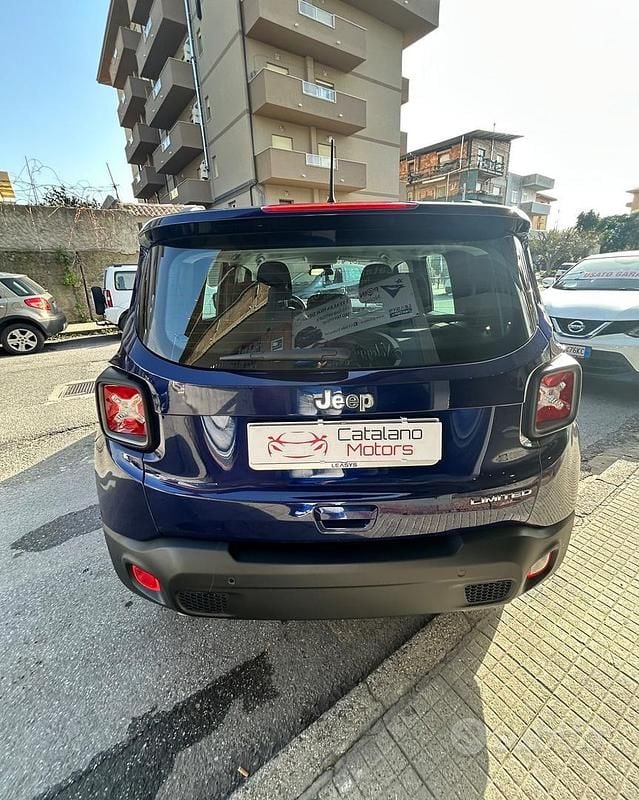 Usata Jeep Renegade Limited 130 CV (95 kW) 2021 Blu SUV