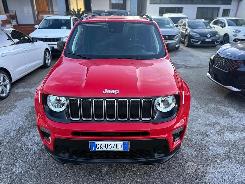 Usata Jeep Renegade Longitude 130 CV (95 kW) 2022 Rosso SUV