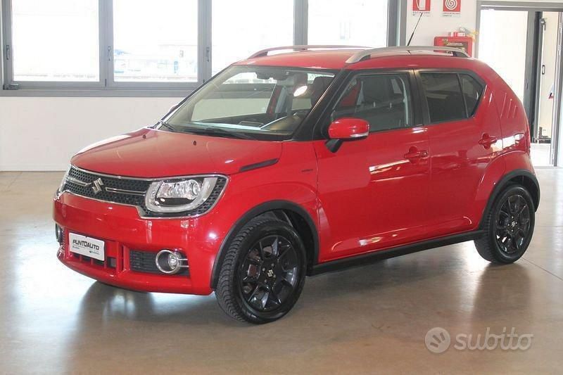 Usata Suzuki Ignis 90 CV (66 kW) 2018 Rosso Utilitaria