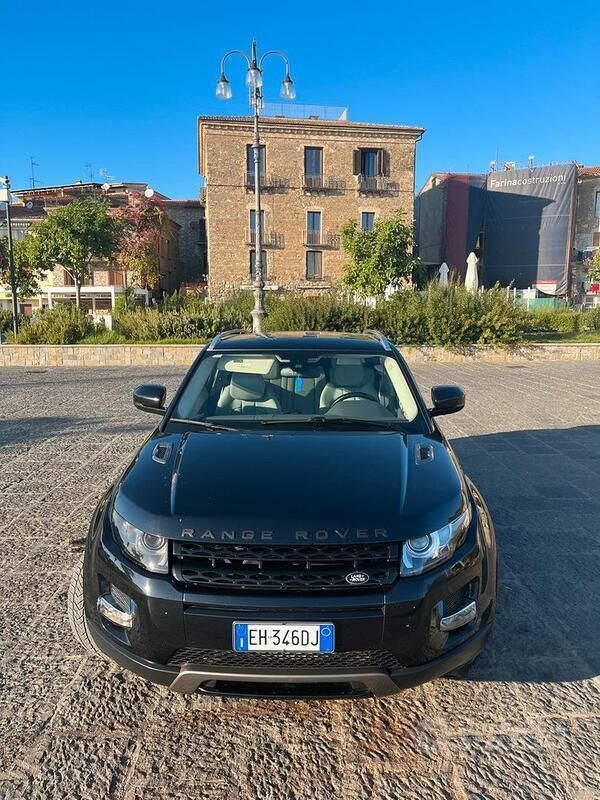 Usata Land Rover Range Rover evoque 190 CV (139 kW) 2012 Nero SUV