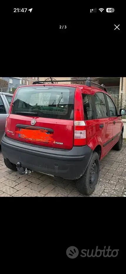 Usata Fiat Panda 4x4 69 CV (50 kW) 2010 Utilitaria