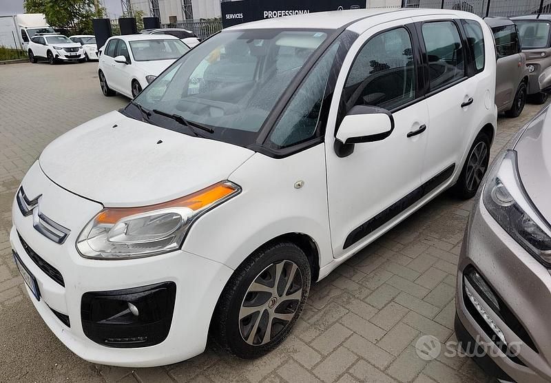 Bianco Usata 2015 Citroën C3 Picasso Monovolume | 4600 € (Super prezzo) - Immagine 1/4