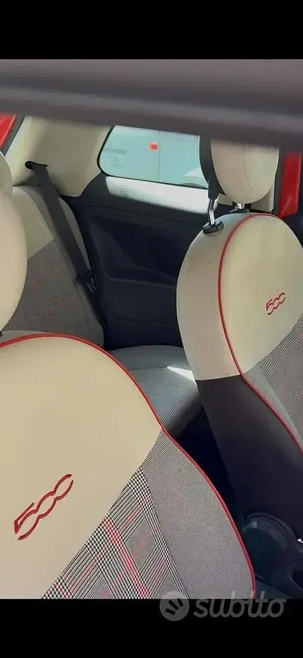Usata Fiat 500 Lounge 69 CV (50 kW) 2016 Rosso Berlina