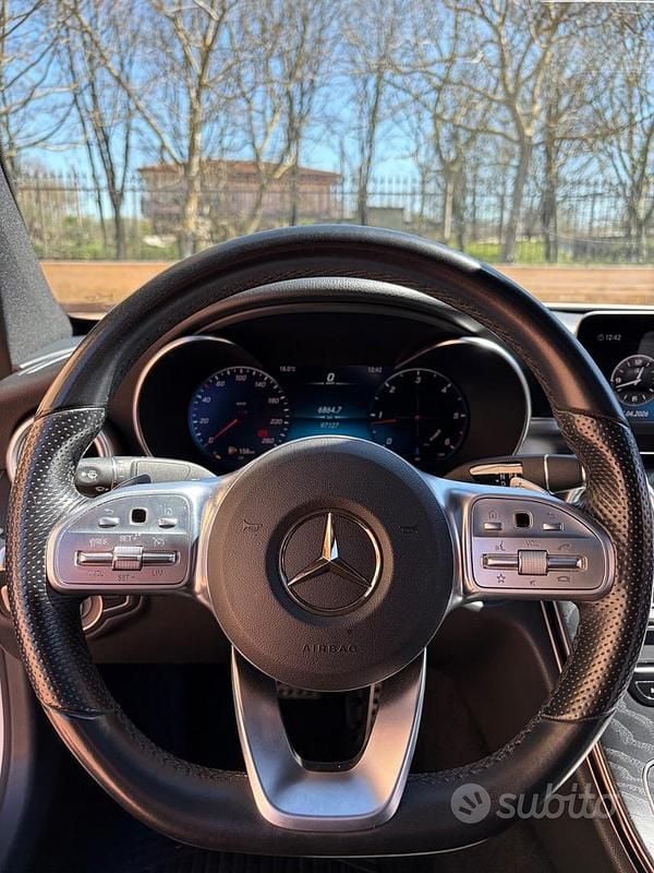 Usata Mercedes C220 Premium 194 CV (142 kW) 2019 Bianco Coupé